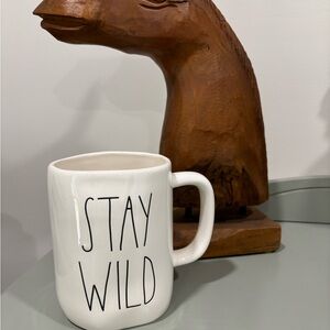 Rae Dunn Stay Wild Cream Mug